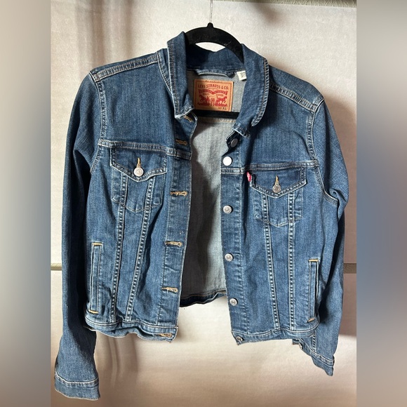 Levi’s Blue Denim Jacket - Picture 1 of 8
